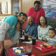 Nekia Jackson, center, with her family on her Memorial Fund page (GoFundMe)